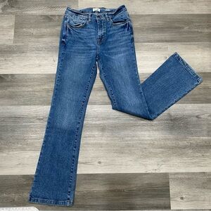 670 kensie Women's Boot Cut Jeans in medium Blue